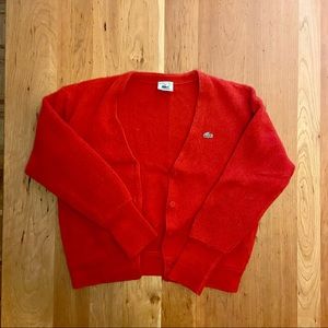 Vintage Lacoste cardigan